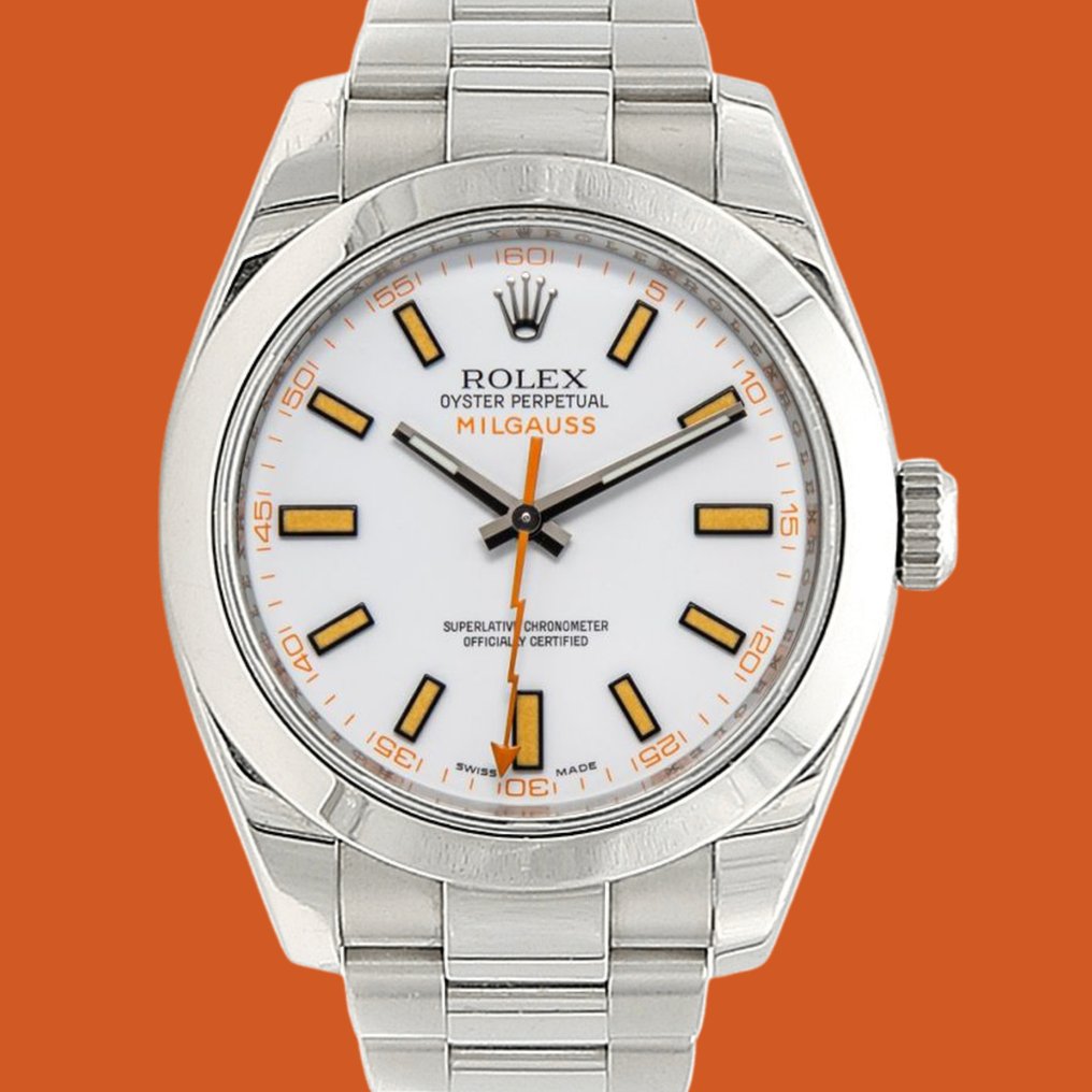 Rolex - Milgauss - White Dial - 116400 - Uomo - 2011-presente #1.1