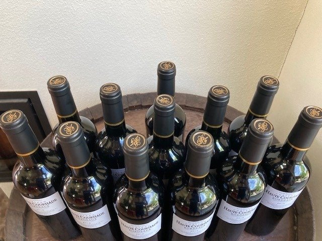 2018 Chateau Haute-Courtiade - Bordeaux - 12 Flaskor (0,75L) #2.1