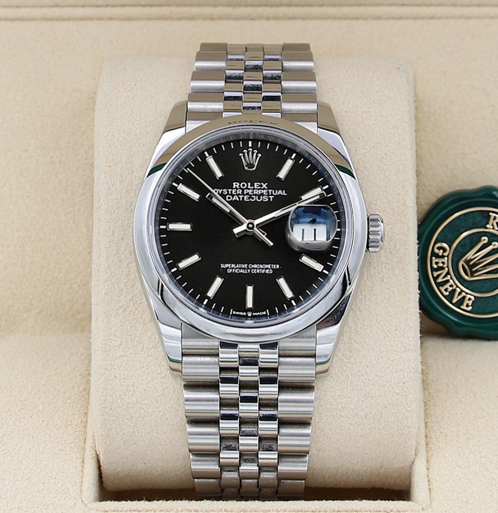 Rolex - Oyster Perpetual Datejust 36 'Black Dial' - 126200 - Unisex - 2011-nykypäivä #1.1