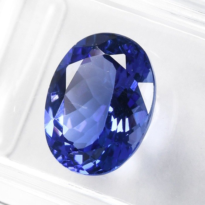没有保留价 - 1 pcs  紫罗兰色 坦桑石  - 2.90 ct - 国际宝石研究院（IGI） - 激烈的蓝色坦桑石 #1.0