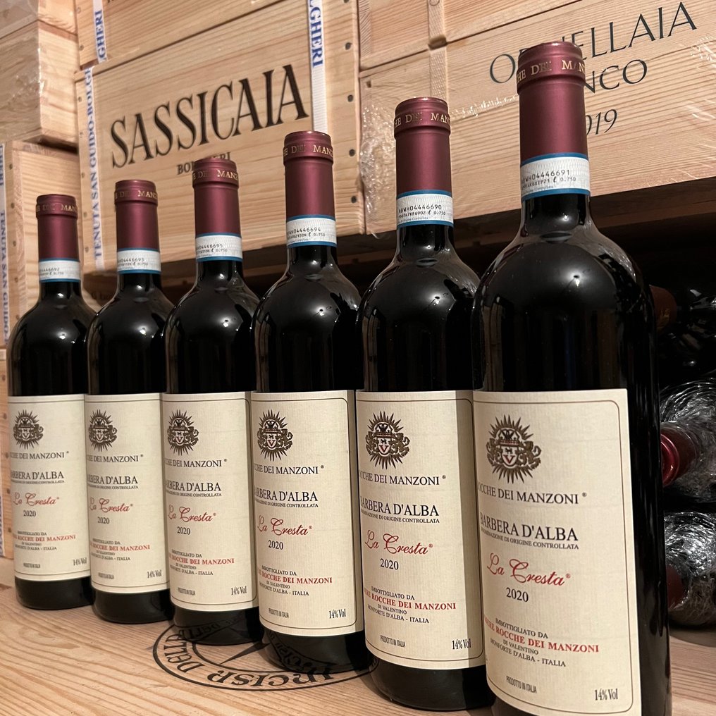 2022 Rocche dei Manzoni, Barbera d’Alba La Cresta - Piedmont DOC - 6 Bottles (0.75L) #2.1
