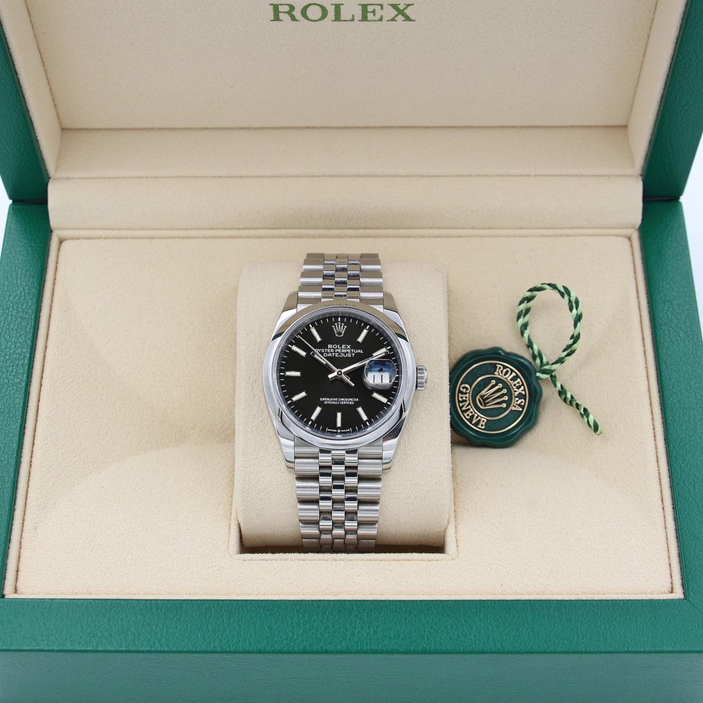 Rolex - Oyster Perpetual Datejust 36 'Black Dial' - 126200 - Unisex - 2011-nykypäivä #1.2