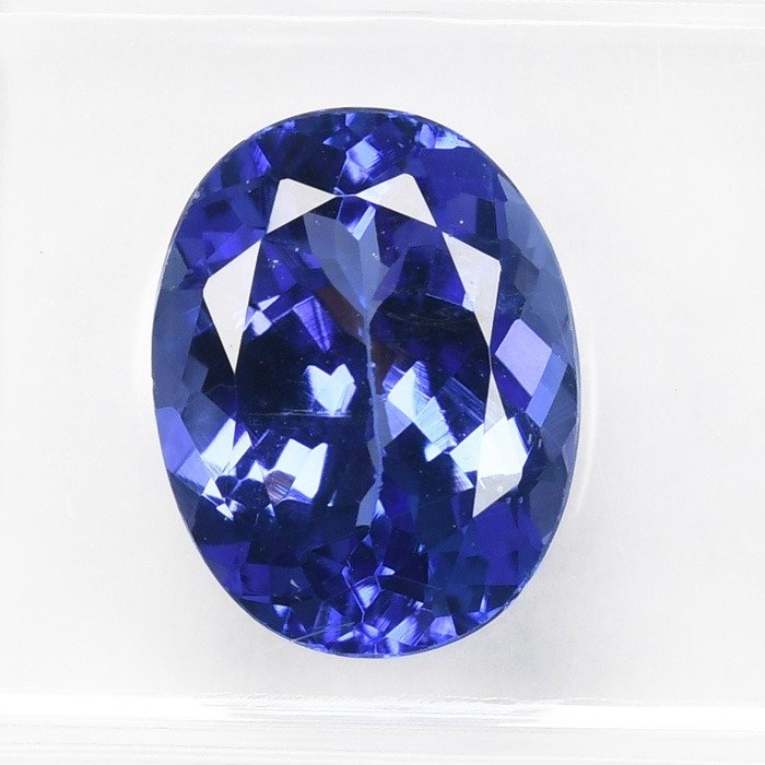 没有保留价 - 1 pcs  紫罗兰色 坦桑石  - 2.90 ct - 国际宝石研究院（IGI） - 激烈的蓝色坦桑石 #1.0