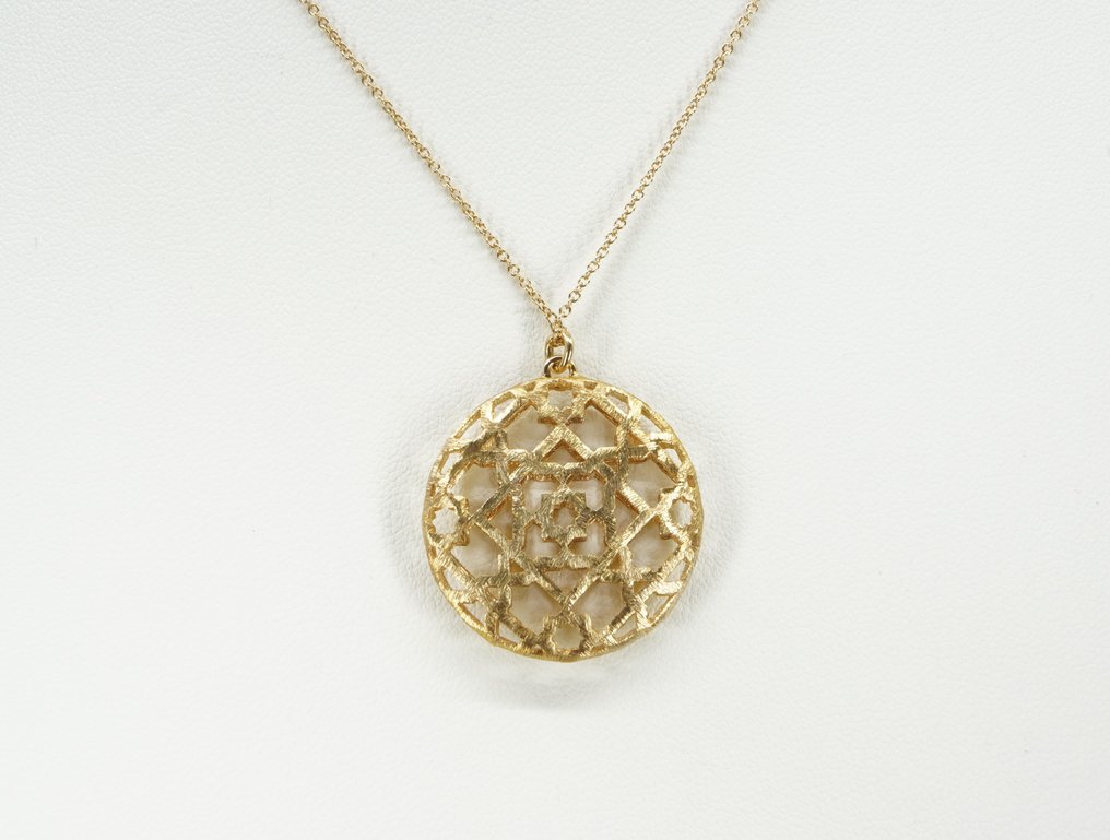 Tiffany & Co. - Halskæde - Marrakesh Pendant Necklace - Full Set - 18 kraat Gulguld  #2.2