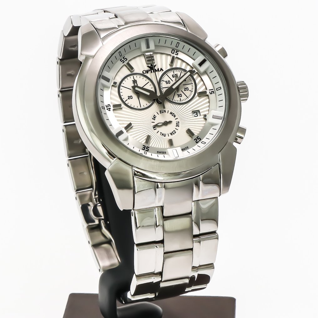 Optima - Swiss Chronograph - OSC367-SS-1 - Nincs minimálár - Férfi - 2010-2020 #2.1