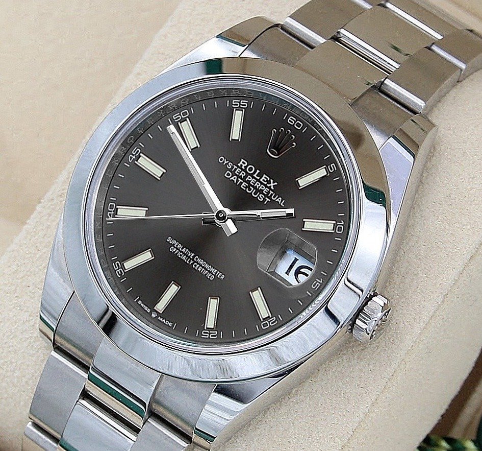Rolex - Oyster Perpetual Datejust 41 'Slate Grey Dial' - 126300 - 男士 - 2011至今 #1.1