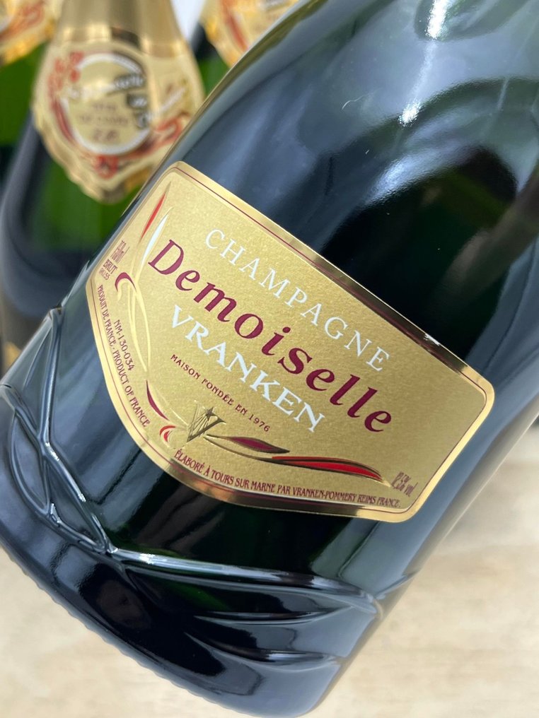 Vranken, Demoiselle Tête de cuvée - Champagne Brut - 6 Bottles (0.75L) #1.0