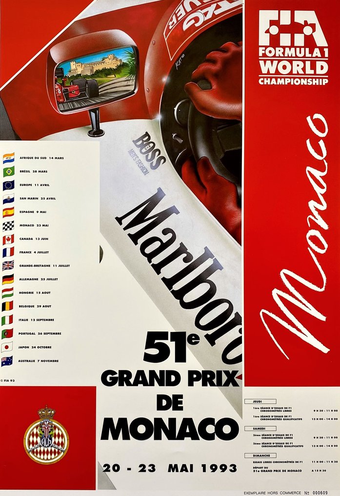 Monaco - Grand Prix de Monaco 1993 #2.1