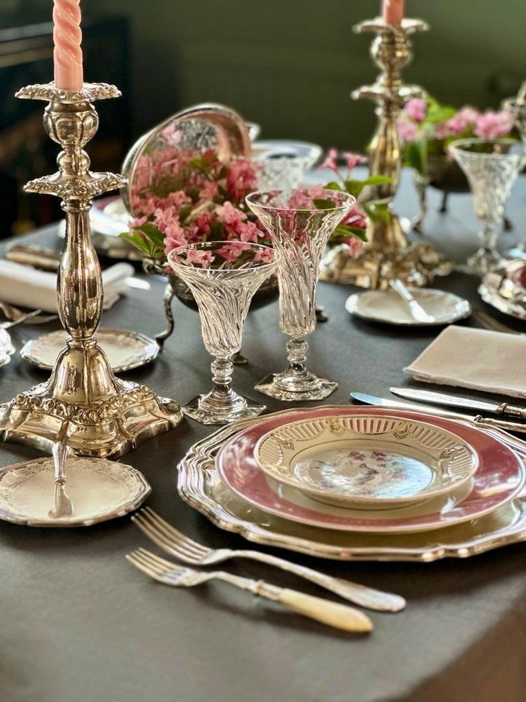 Toalha de mesa para mesas grandes, com uma cor cinza antracite elegante - 280 x 170 cm - Toalha de mesa  - 270 cm - 180 cm #1.0