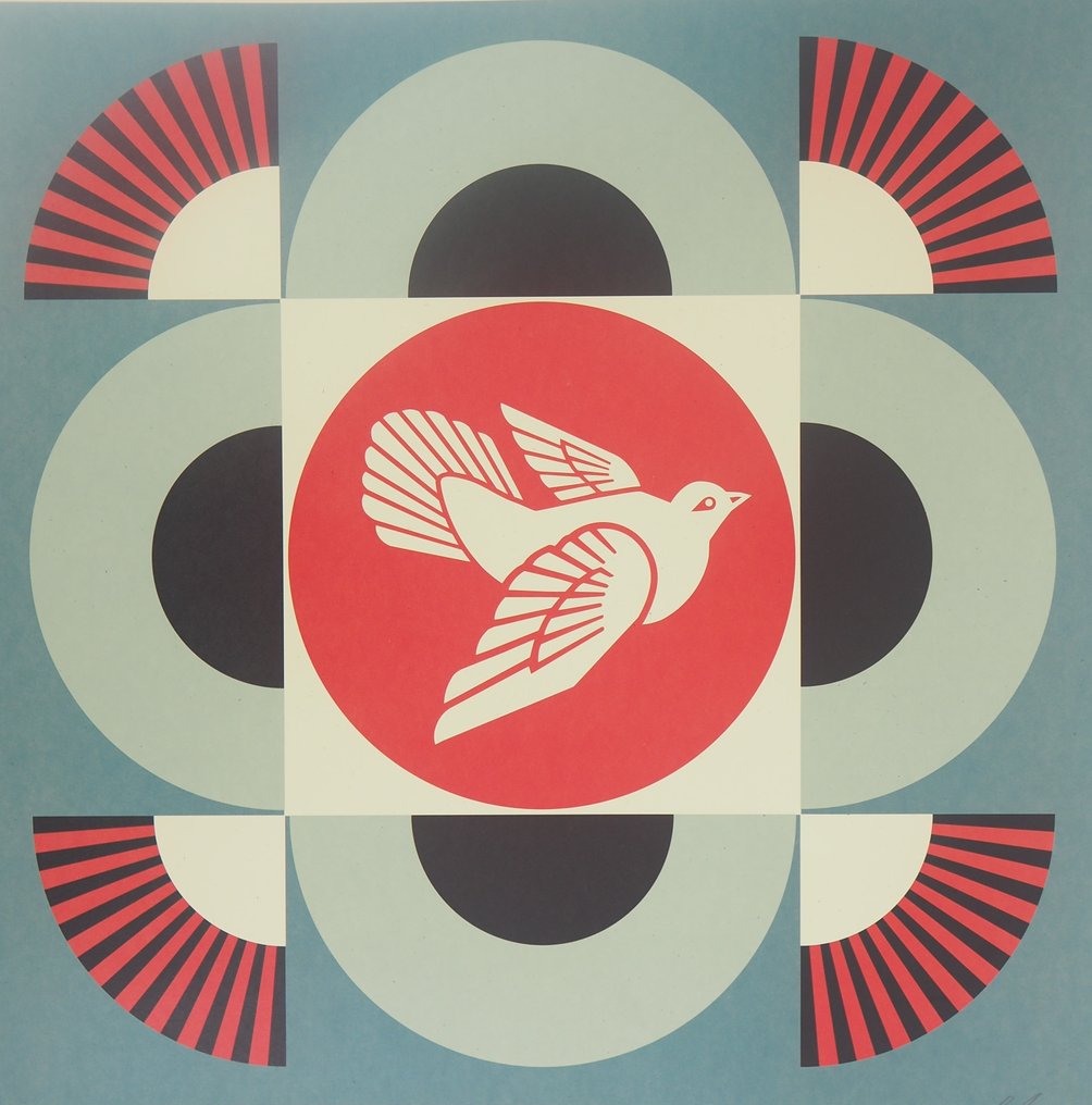 Shepard Fairey (OBEY) (1970) - Geometric Dove : Peace #1.0