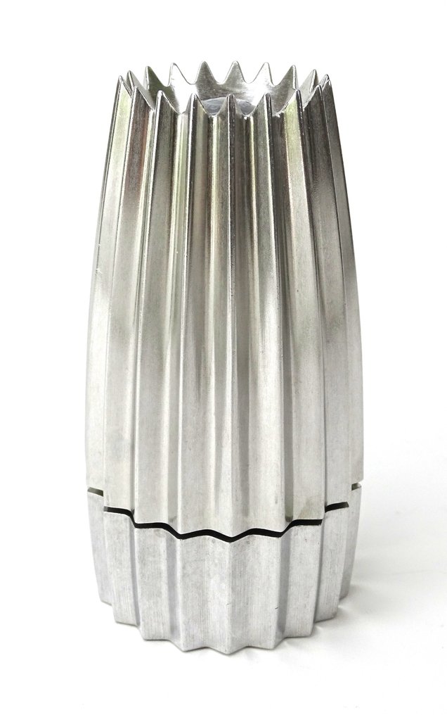 Alessi - William Alsop & Federico Grazzini - Saliera e pepiera - Grind - Fusione di alluminio #1.0