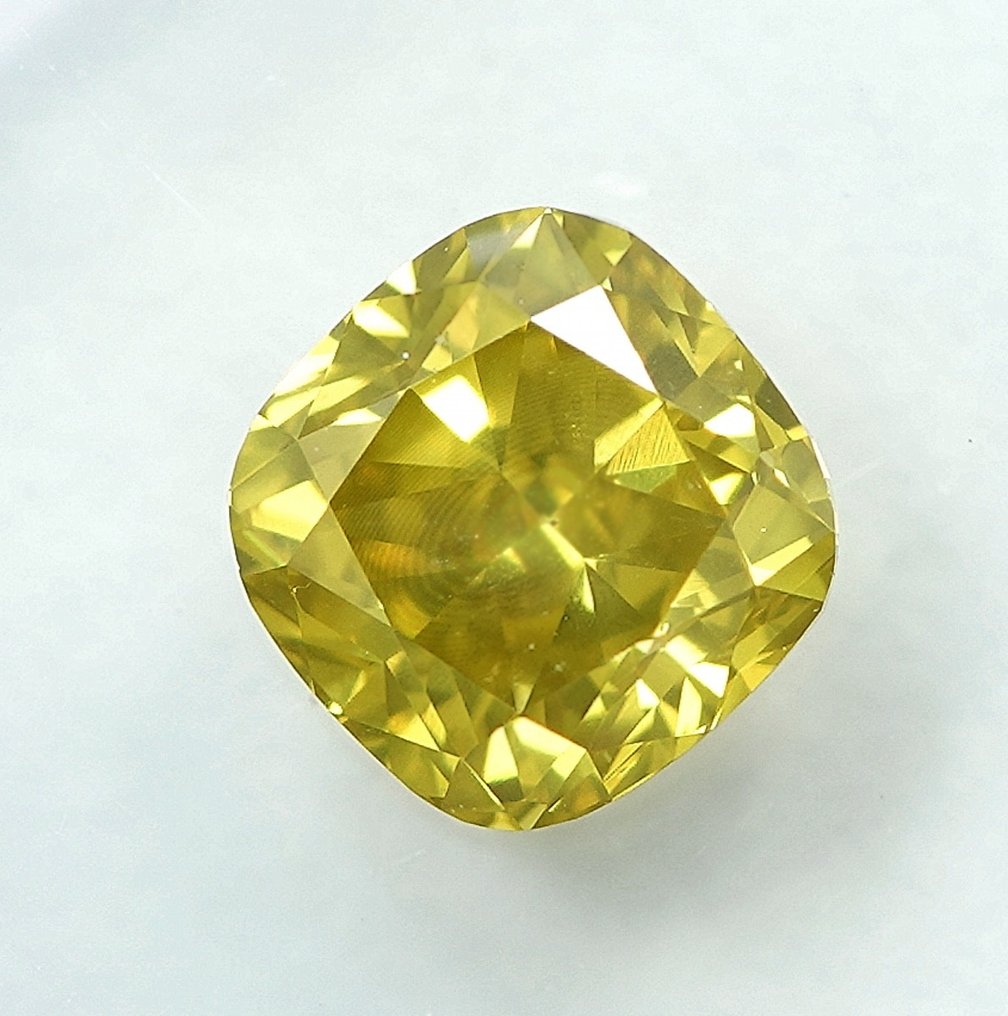 Sem preço de reserva Diamante  - 0.93 ct - Almofada - SI2 #1.1