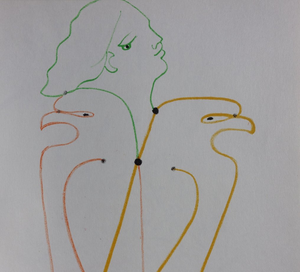 Jean Cocteau (1889-1963) - Les deux aigles #2.1