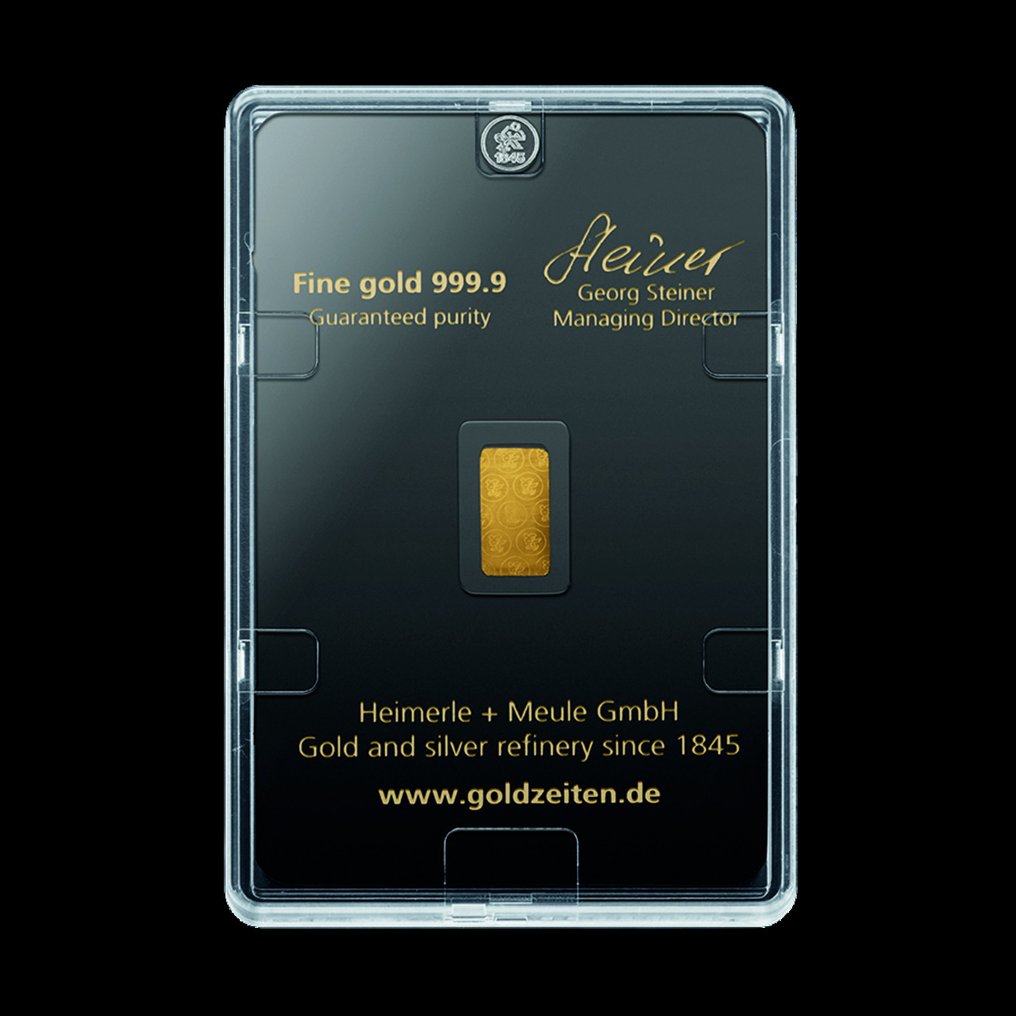2,5 grams - Gold - Heimerle + Meule (No Reserve Price) #1.0