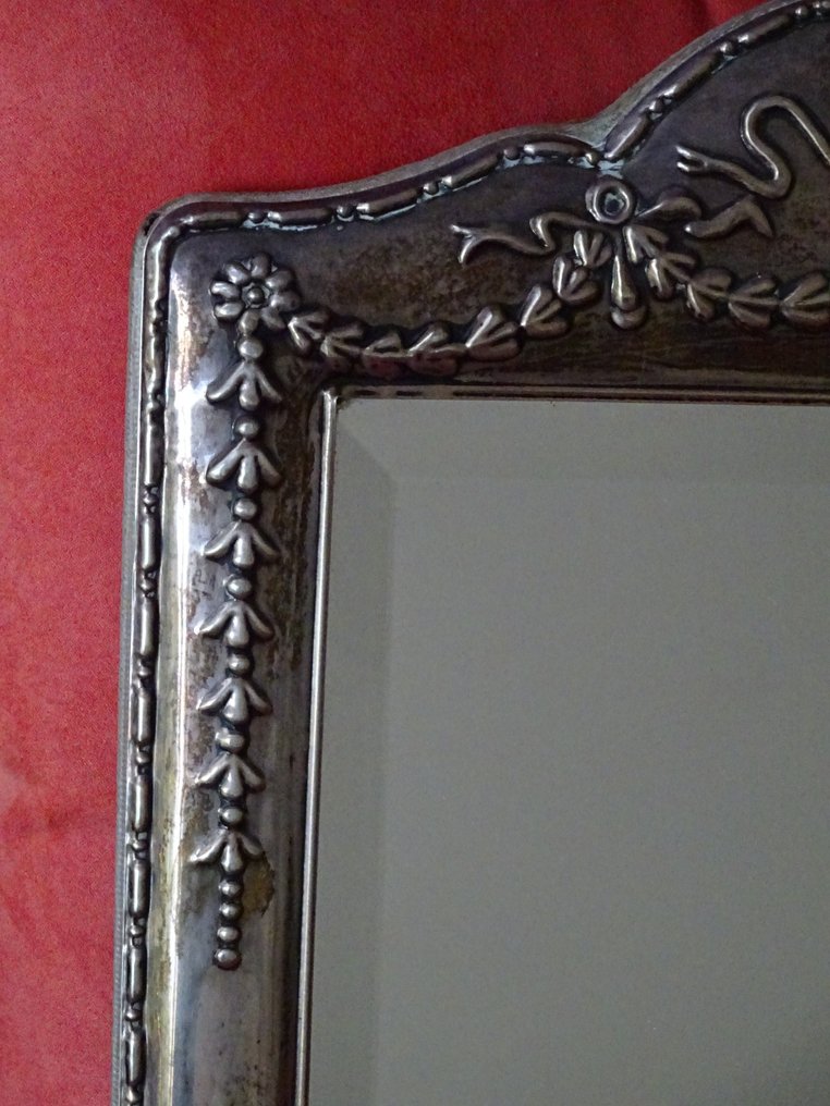 镜子放入纯银 - .800 银 - 英格兰 - Early 20th century #1.2