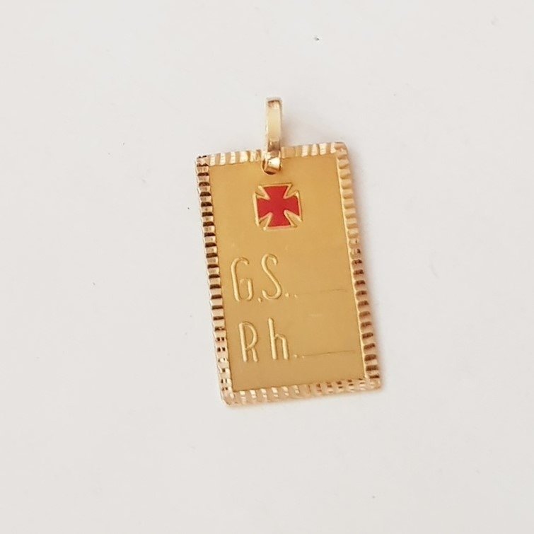 Ciondolo - 18 carati Oro giallo #1.0