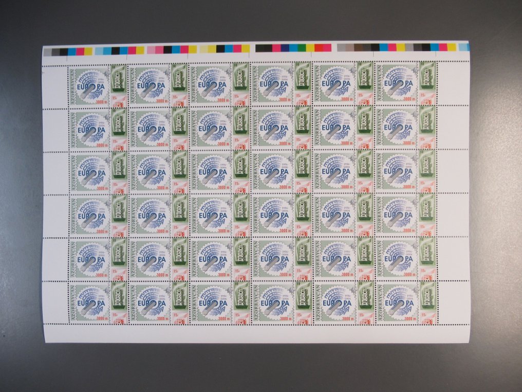 50年欧洲弓 + 小弓 3680.00 Michelwert 在线  - 全部不同 #4.3