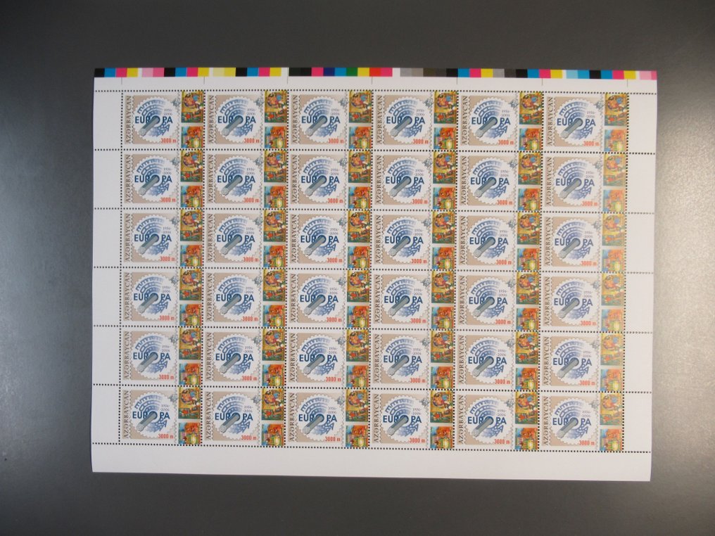 50年欧洲弓 + 小弓 3680.00 Michelwert 在线  - 全部不同 #2.1