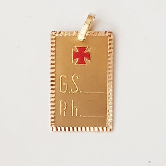 Ciondolo - 18 carati Oro giallo #1.0