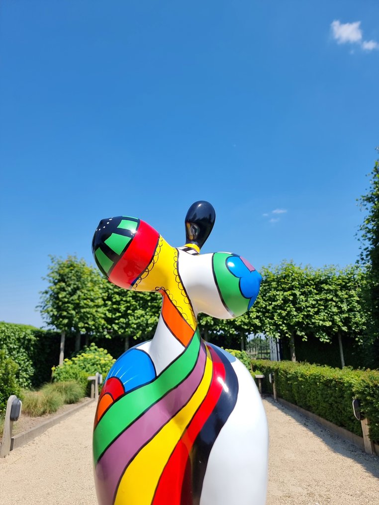 Figur - Staande Vrouw - 60 cm - Marmor, vezelglas #2.1