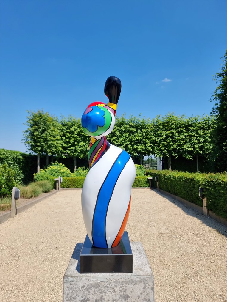 Figur - Staande Vrouw - 60 cm - Marmor, vezelglas #3.2