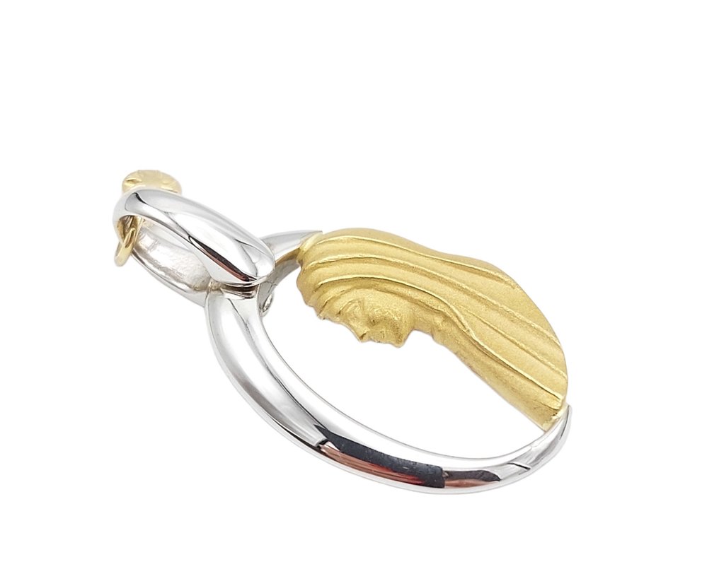 墜飾 - 18 克拉 黃金, 白金 #2.1