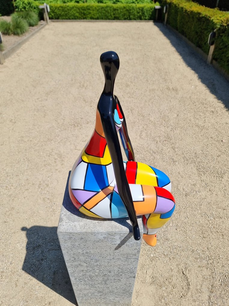 Figur - Sitting woman - Fiberoptikk #4.3