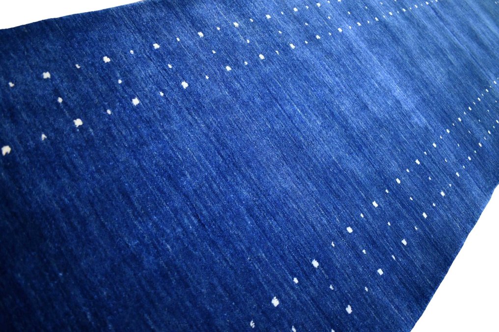 Kobalt 蓝色 Gabbeh - 未使用 - 狭长桌巾 - 283 cm - 80 cm #3.1