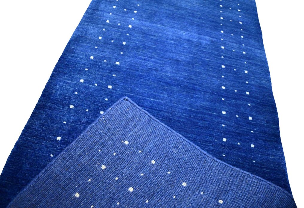 Kobalt 蓝色 Gabbeh - 未使用 - 狭长桌巾 - 283 cm - 80 cm #3.2