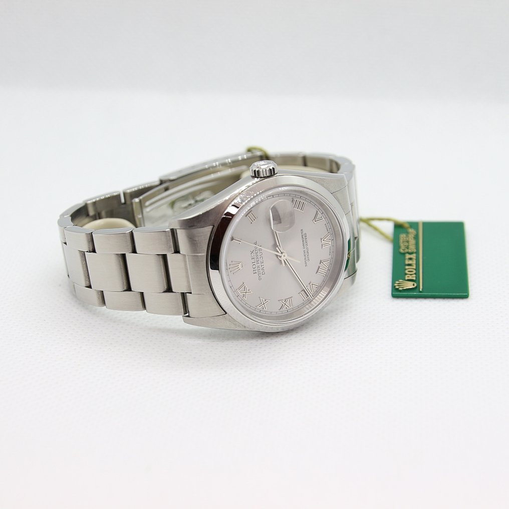 Rolex - Oyster Perpetual Datejust - Grey Roman Dial - 16200 - 中性 - 2000-2010 #2.1