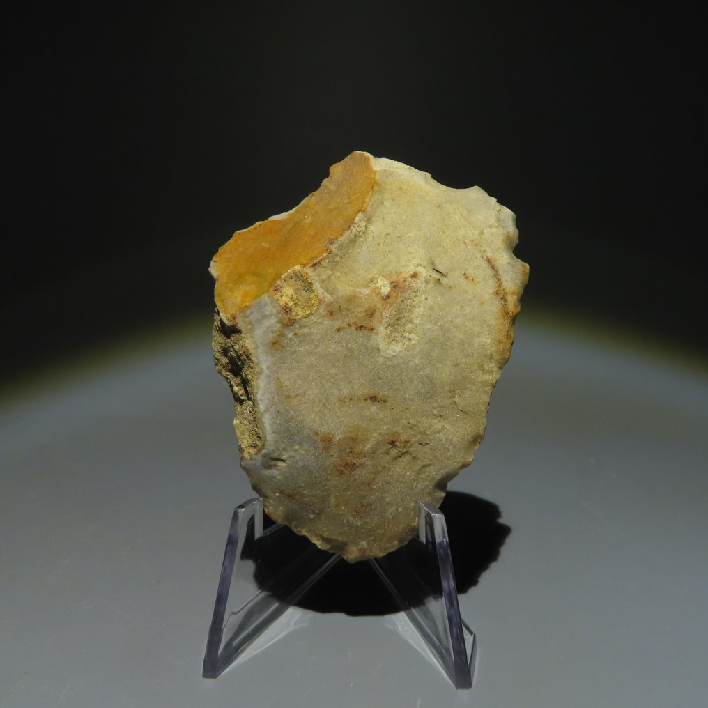 Neolithic Flint Flint tool. Michelsberg Culture (found in Spiennes, Mons, Belgium). Neolithic Period, circa  (No reserve price) #3.2