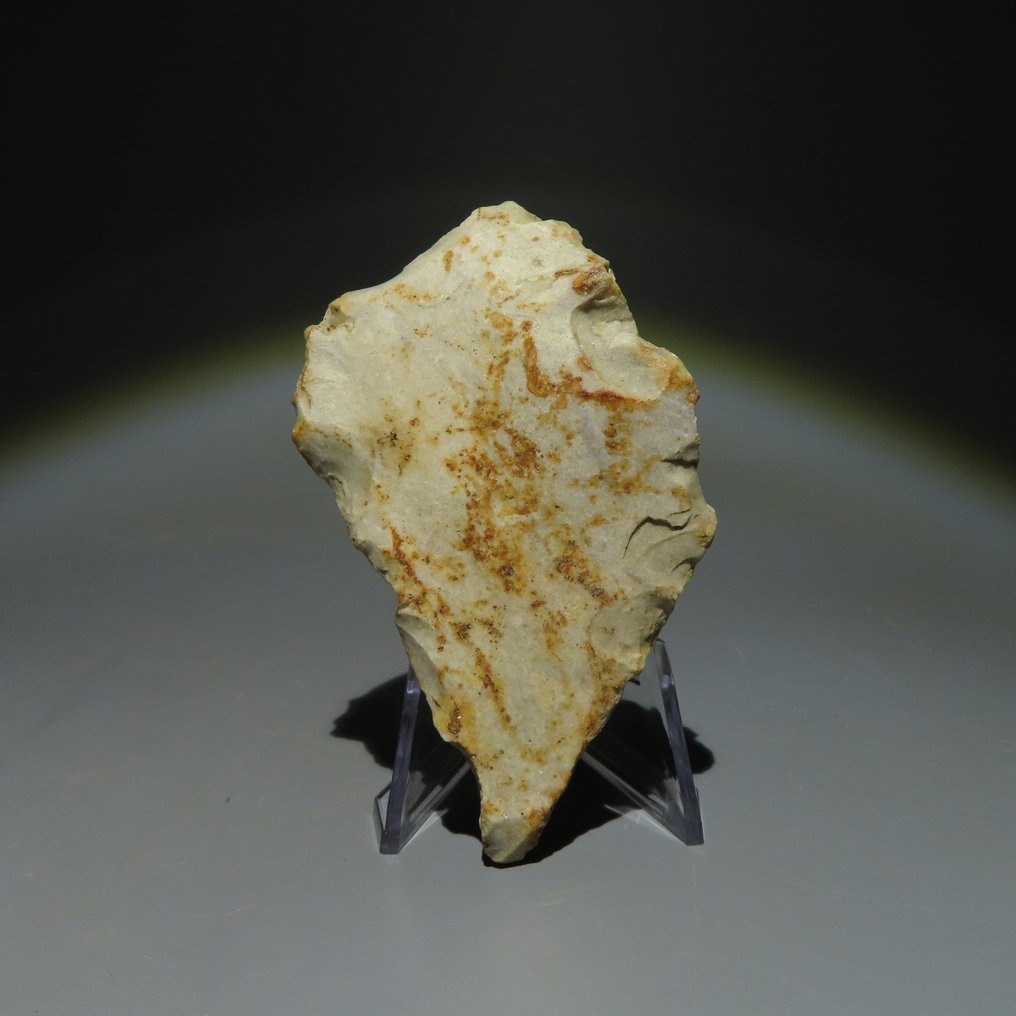 Neolithic Flint Flint tool. Michelsberg Culture (found in Spiennes, Mons, Belgium). Neolithic Period, circa  (No reserve price) #2.1