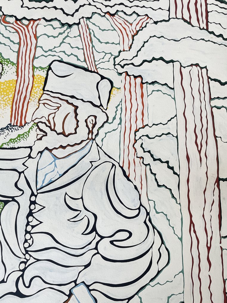 Hervé Di Rosa (1959) - Déjeuner fantôme #3.2