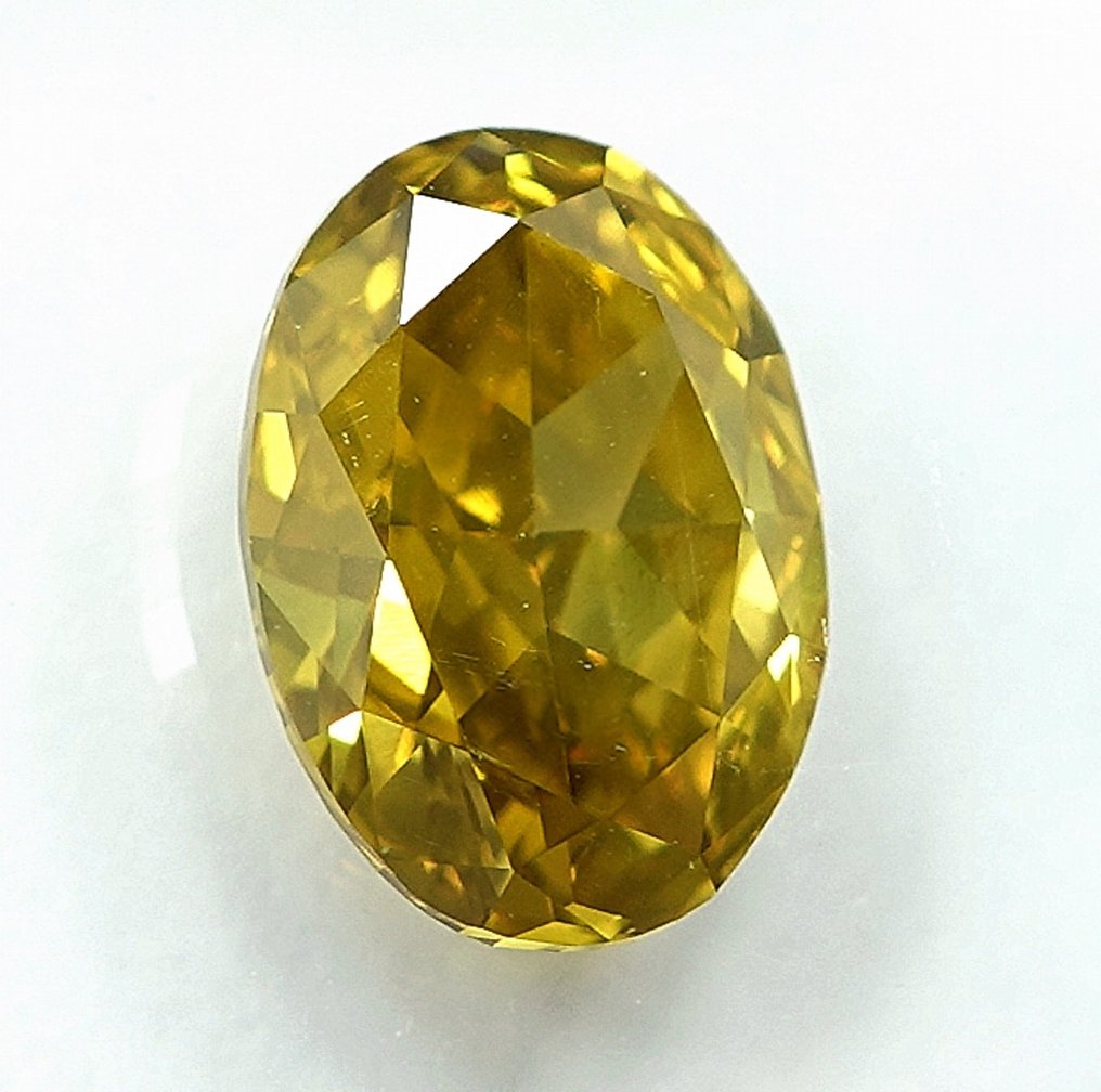1 pcs 钻石  (经彩色处理)  - 1.25 ct - 椭圆形 - SI2 微内含二级 - 国际宝石研究院（IGI） #4.3
