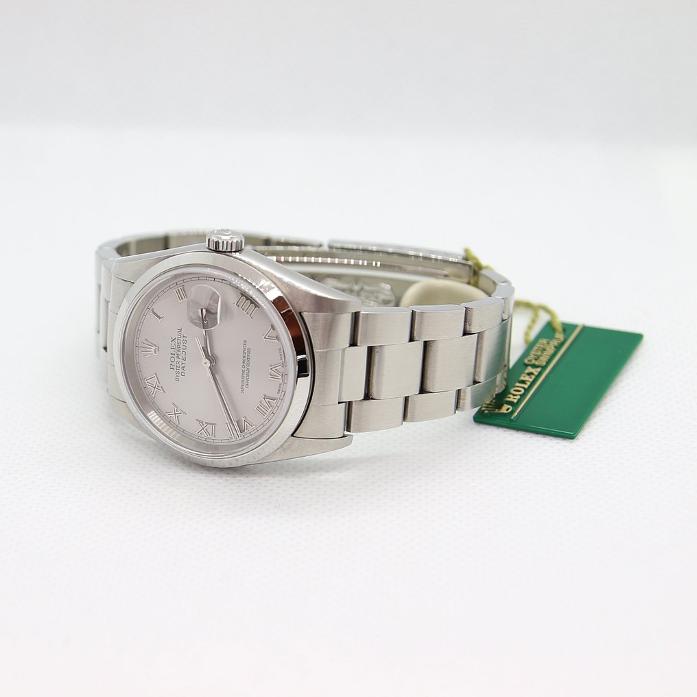 Rolex - Oyster Perpetual Datejust - Grey Roman Dial - 16200 - Unisex - 2000-2010 #1.2