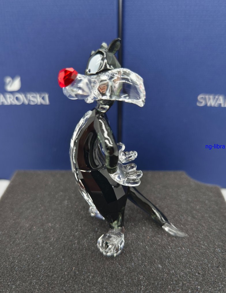 Swarovski - Φιγούρα - Looney Tunes Sylvester Figurine 5470345 - Box + Certificate - Κρύσταλλο #2.1