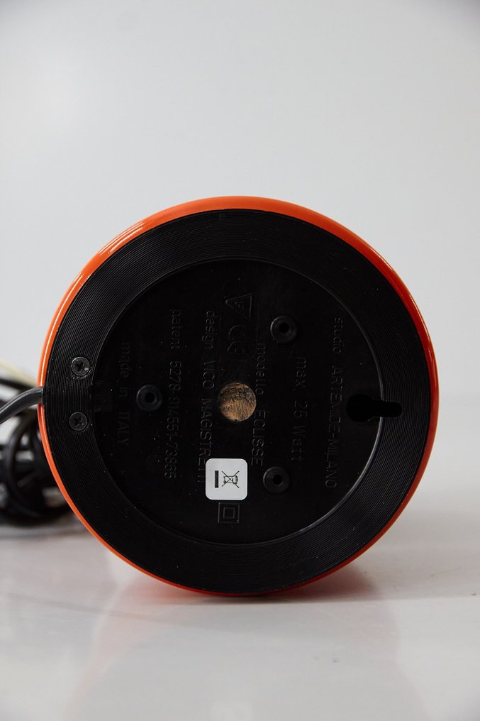 Artemide - Vico Magistretti - Lampe de table - Eclisse - Orange - Métal #4.3