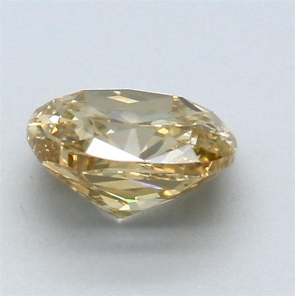1 pcs Diamond (Natural coloured) - 1.28 ct - Cushion - Fancy deep Brownish Yellow - SI1 - Gemological Institute of America (GIA) #4.3