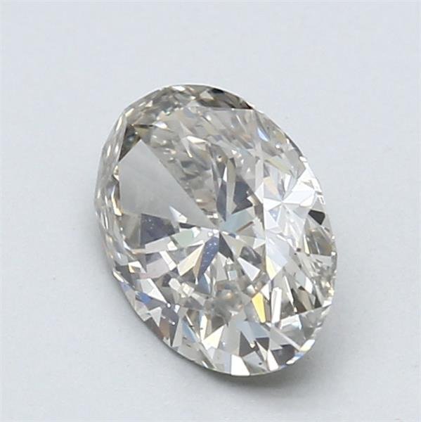 1 pcs Diamant (Colorat natural) - 1.20 ct - Oval - Fancy light Gri - SI1 - GIA (Institutul gemologic din SUA) #3.2