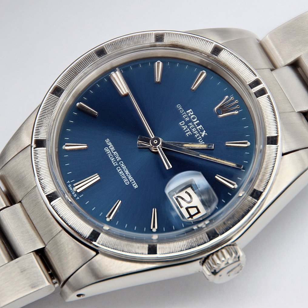 Rolex - Oyster Perpetual Datejust - Blue Dial - 1501 - Unisex - 1970-1979 #1.1