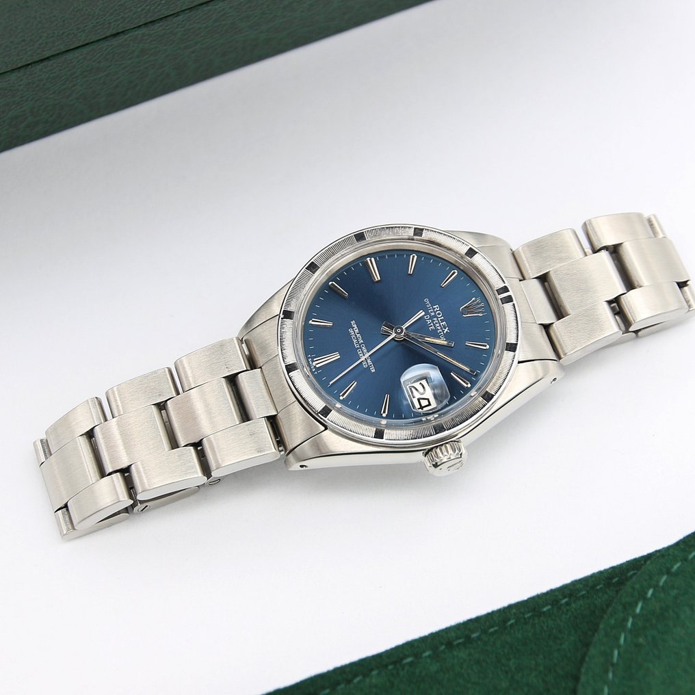 Rolex - Oyster Perpetual Datejust - Blue Dial - 1501 - Unisex - 1970-1979 #1.2