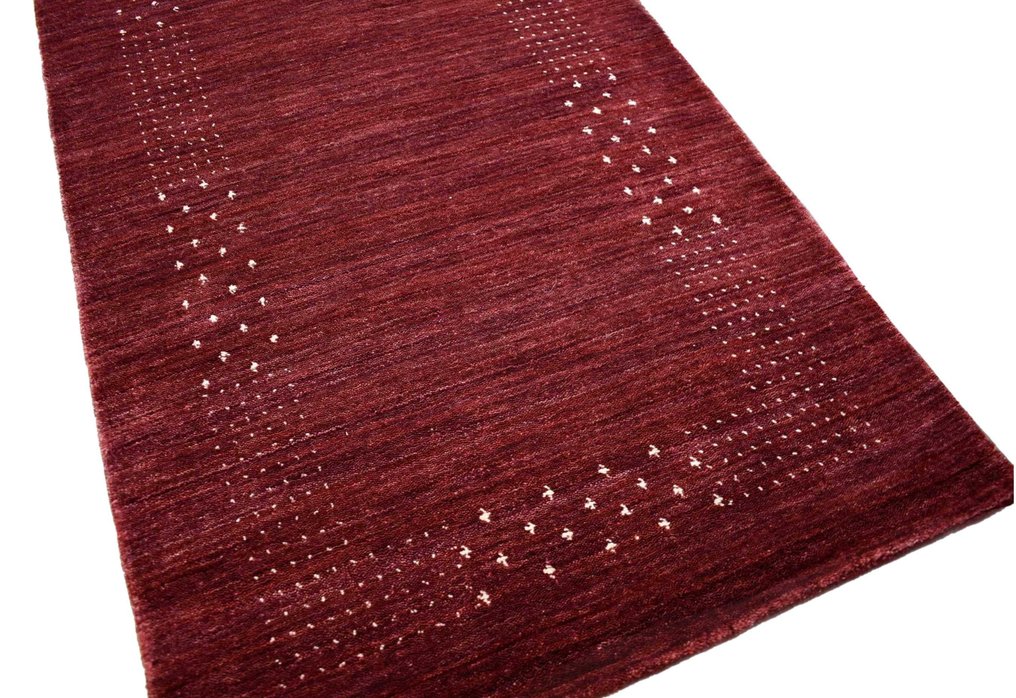XL 勃根地紅 Gabbeh - 未使用 - 長條地毯 - 437 cm - 90 cm #2.2