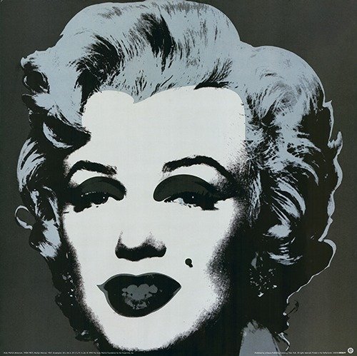Andy Warhol (after) - Marilyn Monroe (black) #4.3