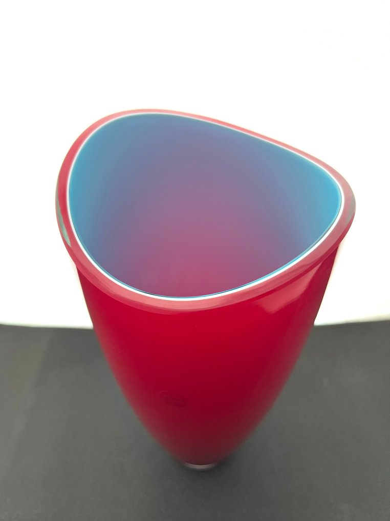 Murano.com - Carlo Nason - Vaso - SOL - Vetro di Murano - N58 V01 RQ #4.3