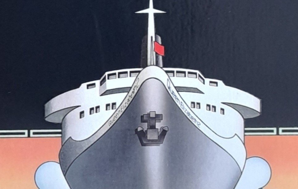 Anonymous - Queen Elisabeth 2 Ship Poster #1.3