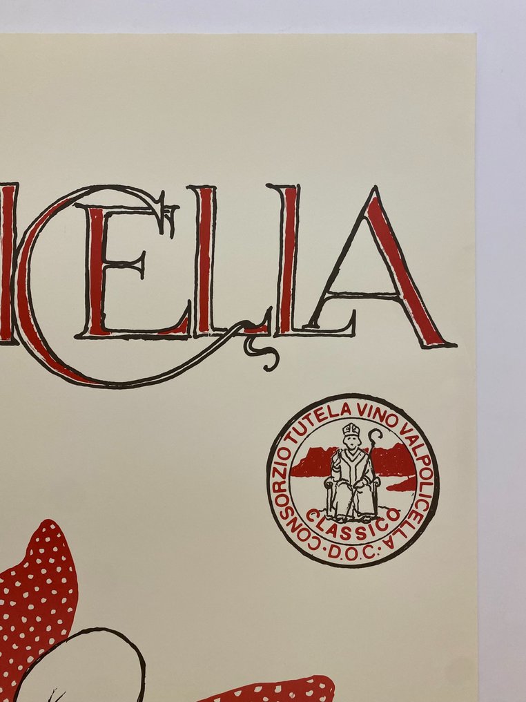 Milo Manara - VALPOLICELLA CLASSICO D.O.C. - Consorzio Tutela Vino Valpolicella Classico DOC - 1980s #4.3