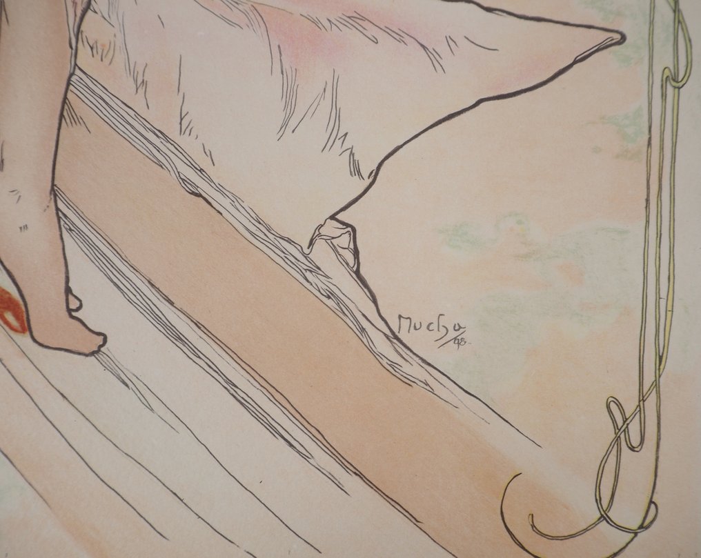 Alphonse Mucha (1860-1939) - Les Arts : La Danse #2.1