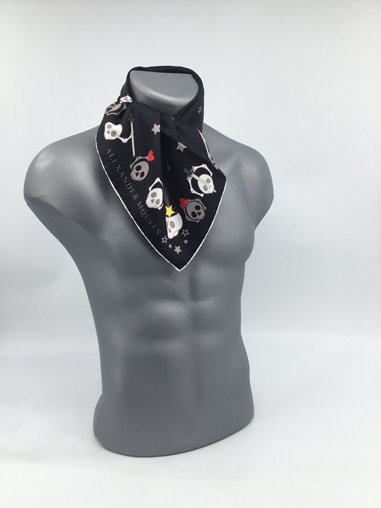Alexander McQueen - Gavroche Silk/No Réserve Price - Sciarpa #1.0