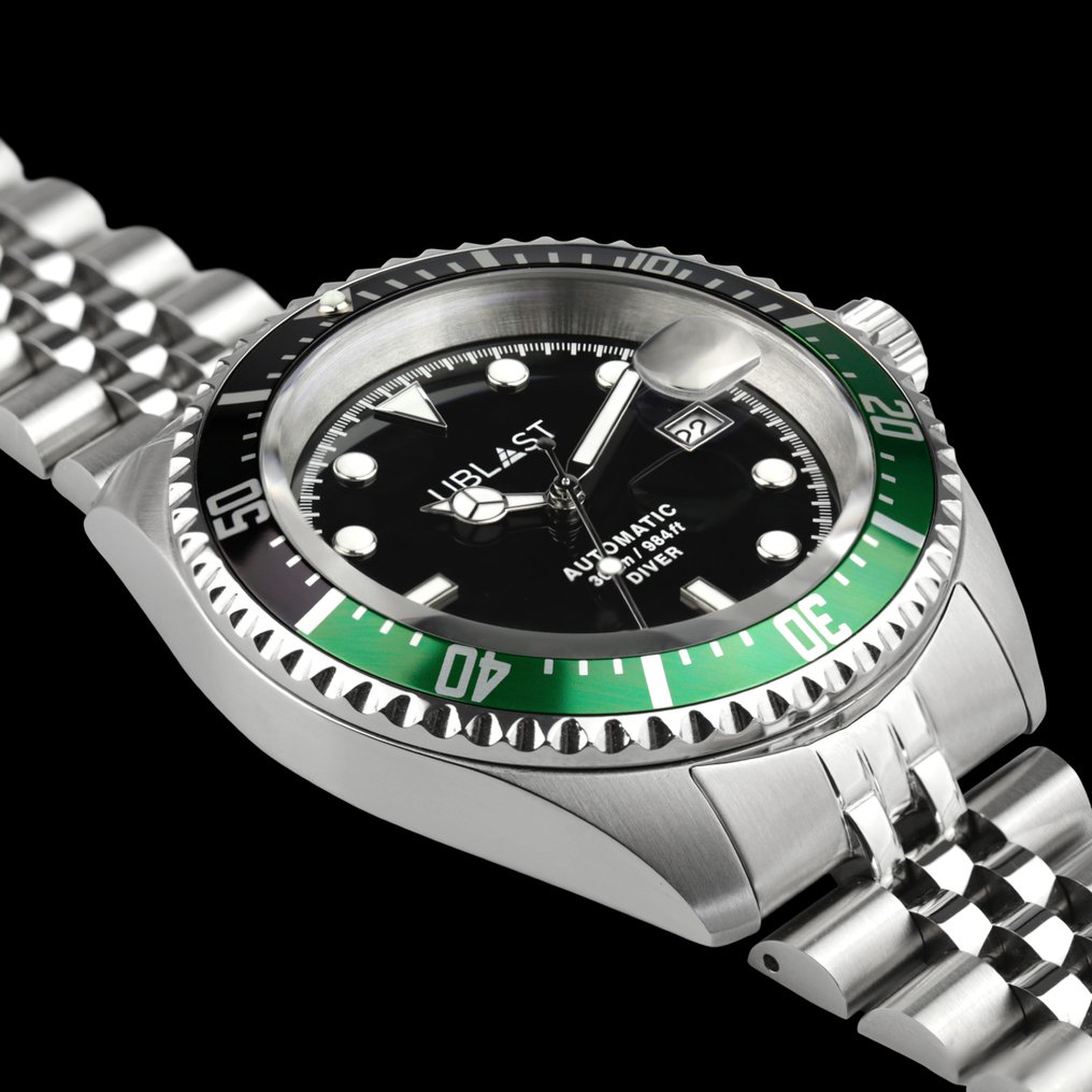 Ublast - Diver 30 ATM - UB3D4411BGN - Jubilee Straps - 男士 - 2025 #4.3