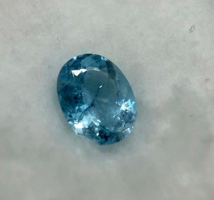 蓝色 海蓝宝石 - 2.78 ct #2.1